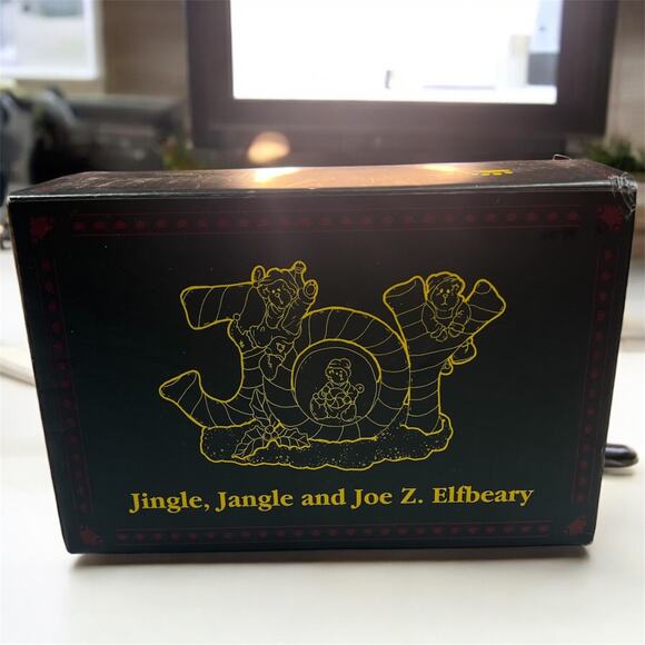 Boyds Bear Jingle Jangle Joe Z Elfbeary Water‎ Globe Christmas collectible - Picture 6 of 9